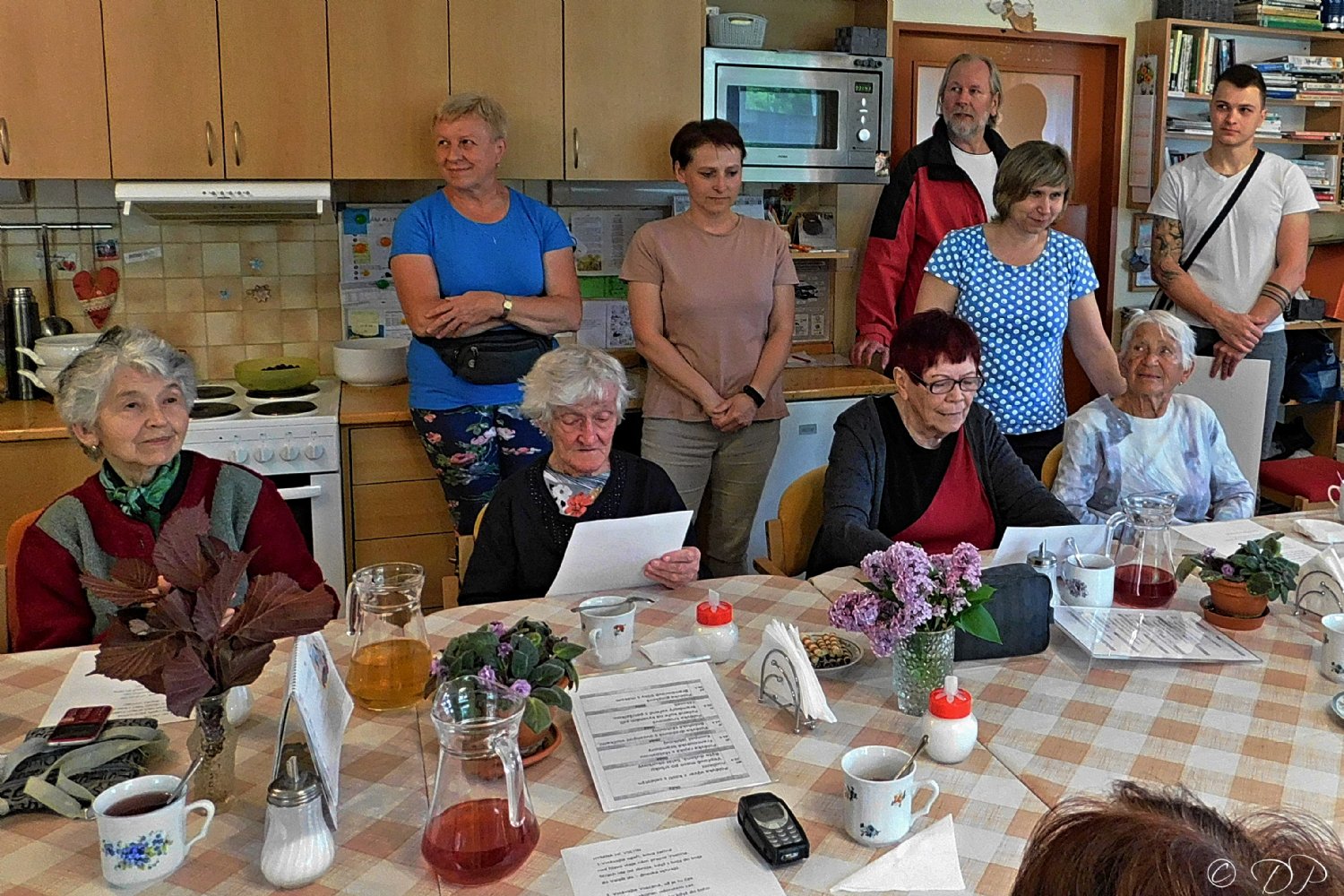Hokejist VHK navtvili Denn stacion Zahrada Diakonie Vsetn, kde pedali krom drk i ek na 60.700 korun za projekt Gl za stovku.